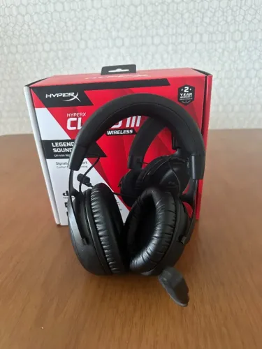 Hyperx cloud 3 wireless em perfeito estado