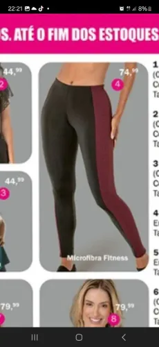 Calça de academia Demillus 