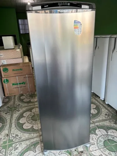 GELADEIRA CÔNSUL INOX FROST FREE