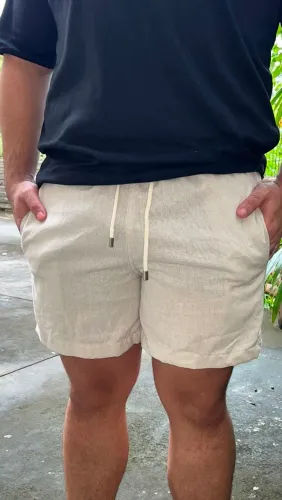 SHORT DE LINHO