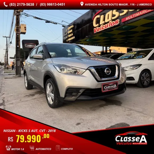 Nissan Kicks S 1.6 16V Flex 5P Aut. 2018