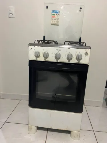 Fogão Itatiaia Star Clean 4 Bocas Branco - Muito Conservado!