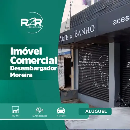 Casa para aluguel com 410 metros quadrados com 5 ambientes em Meireles - Fortaleza - CE