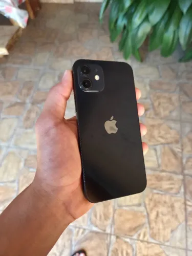 iPhone 12 Preto 128GB Original - Nunca Aberto - Bateria 80%
