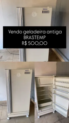 geladeira brastemp antiga