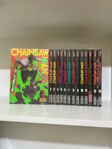 Chainsaw Man Mangá Vols 1 ao 14