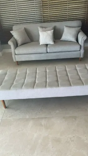Lindo sofá com Recamier