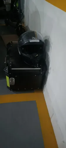 Vendo baú de alumínio 65 Litros 