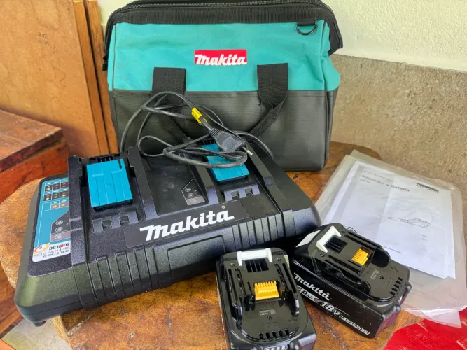 Soprador Dub362z 36v Makita + 2bat 5a + Bolsa