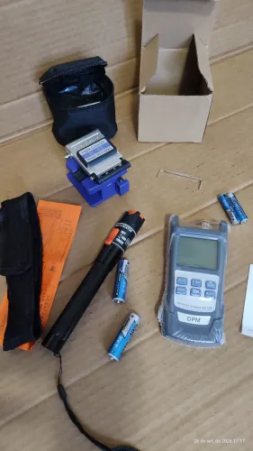 KIT FIBRA OPTICA FERRAMENTAS