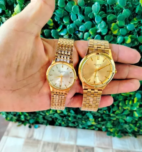 Atlantis style dourado especial original novo com caixa