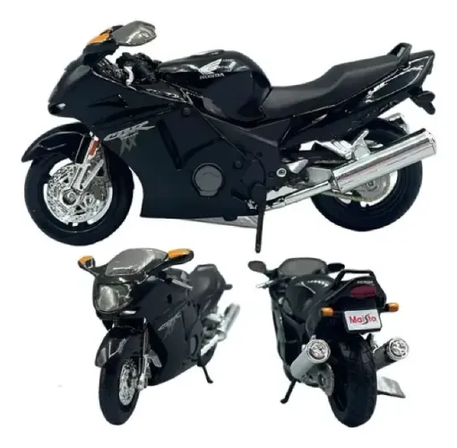 Moto Miniatura Maisto Fresh Metal 2-Wheelers Honda CBR 1100 Preta