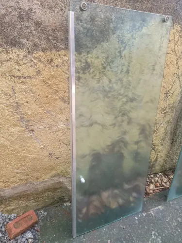 Vidro para box de banheiro - 132cm x 55cm x 6mm