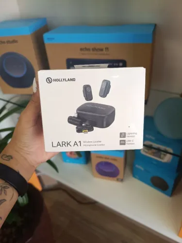 Microfone Hollyland Lark A1 Combo Original Lacrado