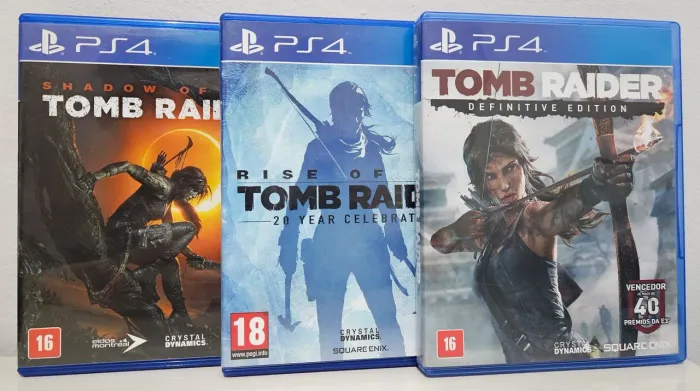 Trilogia Tomb Raider (Em Português) - Ps4