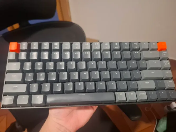 Teclado keychron k2 (Conexão blueetoth com problemas) - Troco em AULA F75 dou volta