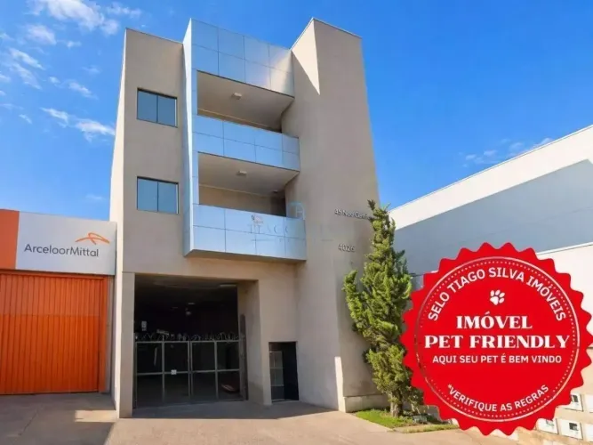 Apartamento com 1 dormitório para alugar, 40 m² por R$ 1.625,00/mês - Centro - Pouso Alegr