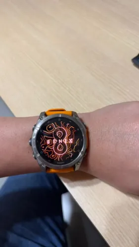 Relógio garmin Fênix 8 safira 51 MM