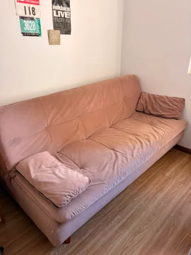 Sofá-Cama 3 Lugares - Confortável e Funcional