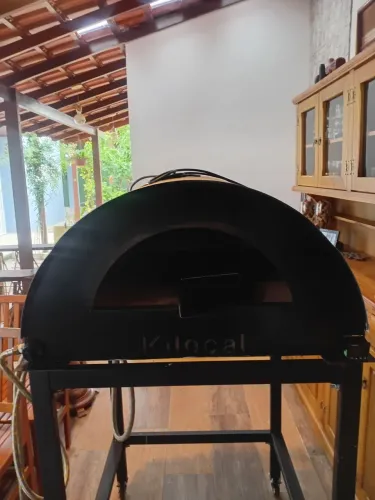 Forno kilocal para pizzaria chega em alta temperatura