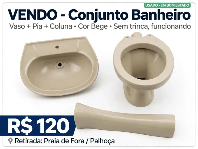Conjunto de banheiro 