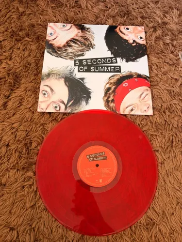 5 Seconds Of Summer Edição 10 anos Disco de Vinil LP