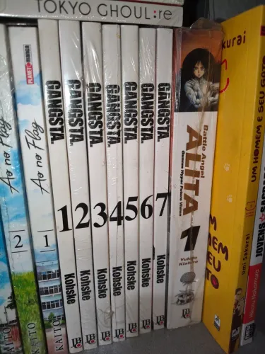 GANGSTA (VOLs 01 ao 07 NOVOS E LACRADOS)