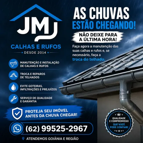 Calhas, Rufos, Manutenções no Geral 