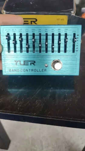 Pedal Band controller ter equalizador novo na caixa 