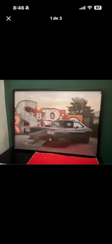 Quadro decorativo Mustang