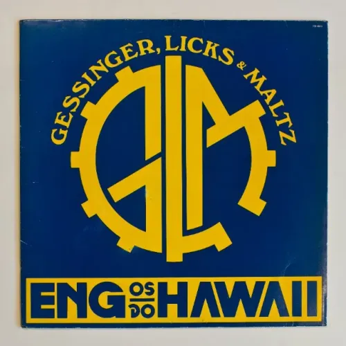 Lp disco vinil - Engenheiros do Hawaii - Gessinger, Licks & Maltz