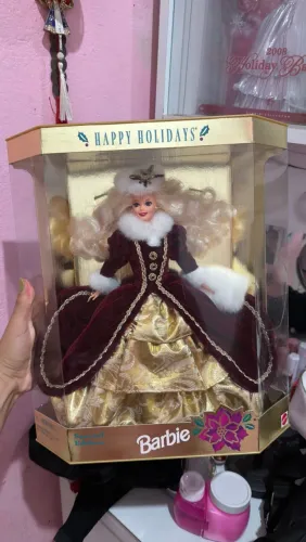 Boneca barbie holiday 1996 lacrada