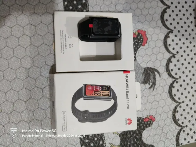 Huawei Band 11 Pró Black zero na caixa no Itaim Paulista ou Ferraz de Vasconcelos em SP