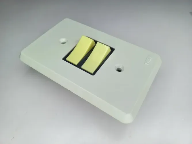 Interruptor Duplo Paralelo De Embutir 10 A 250v