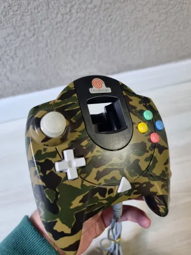 Controle Dreamcast Camuflado (Raro)