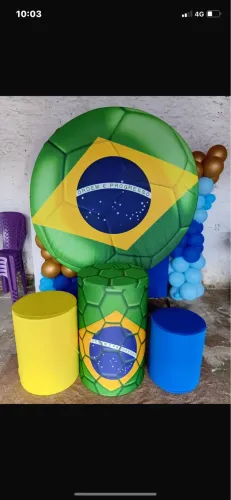 Decoração de festa kit pegue e monte