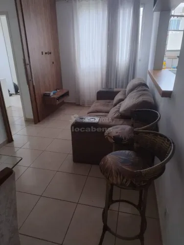 Apartamento Padrão Mobiliado para Venda com 02 Dormitórios no bairro Parque das Flores II