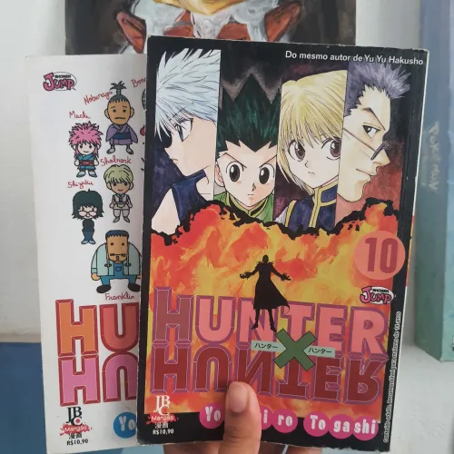 Hunter X Hunter volumes 10 e 12 edições de 2008