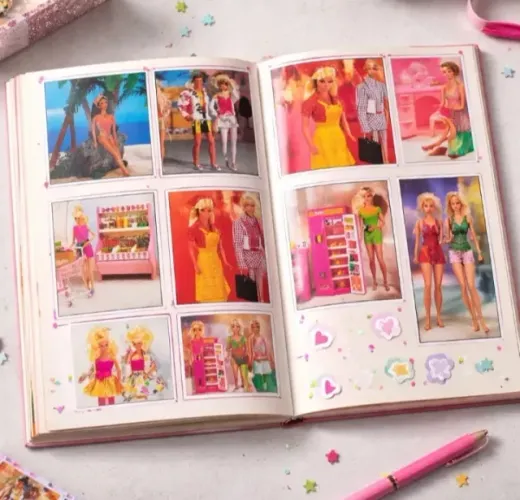 Barbie - Coleção de Figurinhas - Barbie Mattel - Figurinhas Colecionáveis Antigas