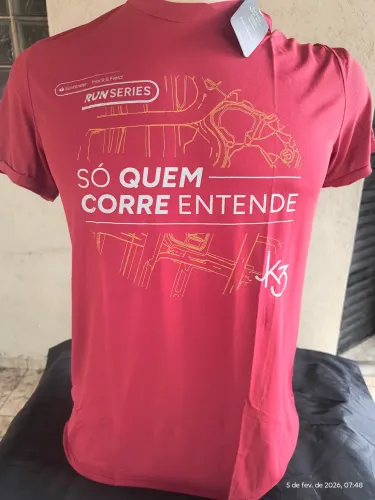 Camiseta Track&Field RunSeries Tamanho P