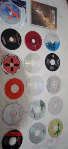 18 cds de rock + dvd led zep