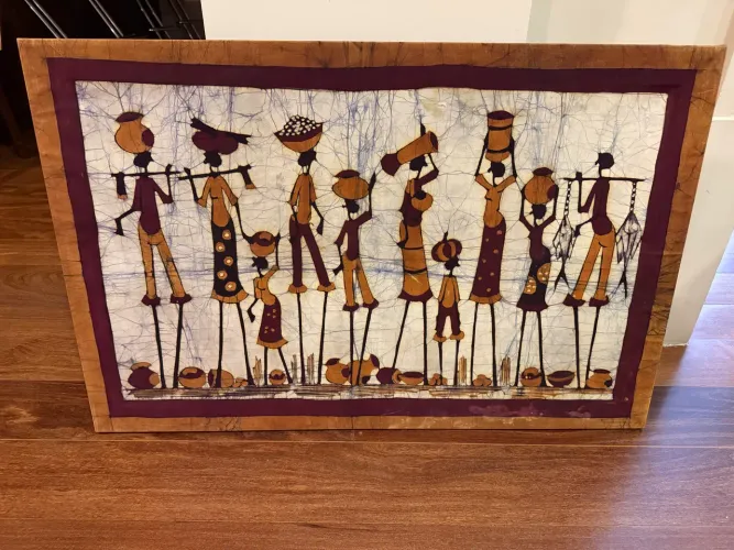 Quadro em tecido - 95cm x 62cm 