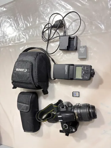 Kit de câmera nikon D3000