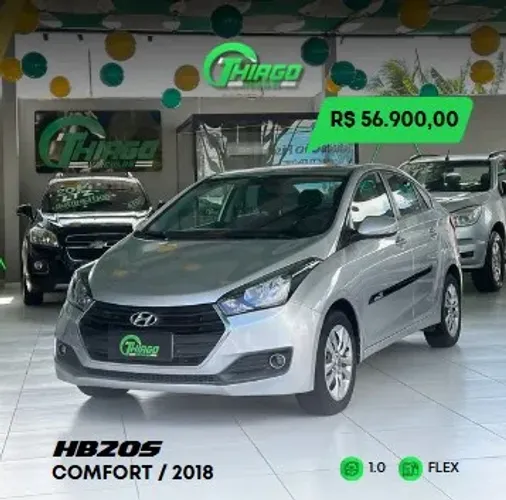 Hyundai HB20S Comfort 1.0 Flex 12V Mec. 2018