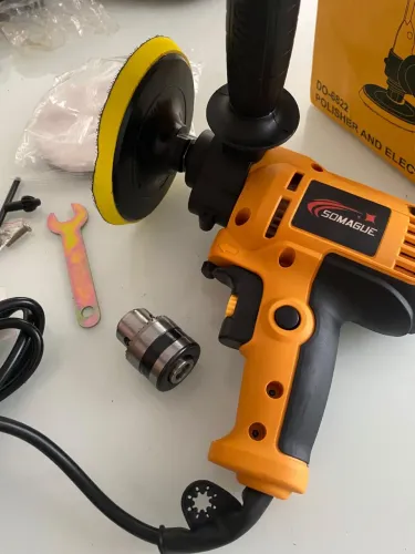 Polidora e furadeira angular 2 em 1 NOVA R$ 200 1000w