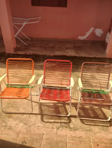 Vendo 3 Cadeiras de Praia