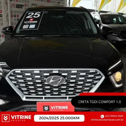 Hyundai Creta Comfort Plus 1.0 TB 12V Flex Aut. 2025