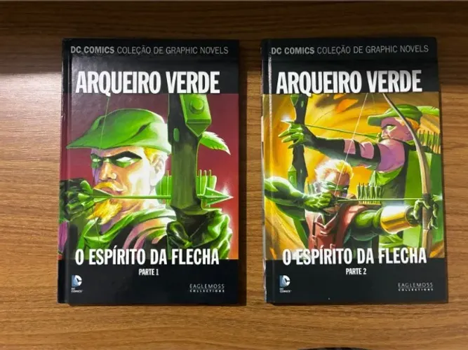 Arqueiro Verde - O Espírito da Flecha - Parte 1 e 2 - Edições 32 e 33 Eaglemoss 