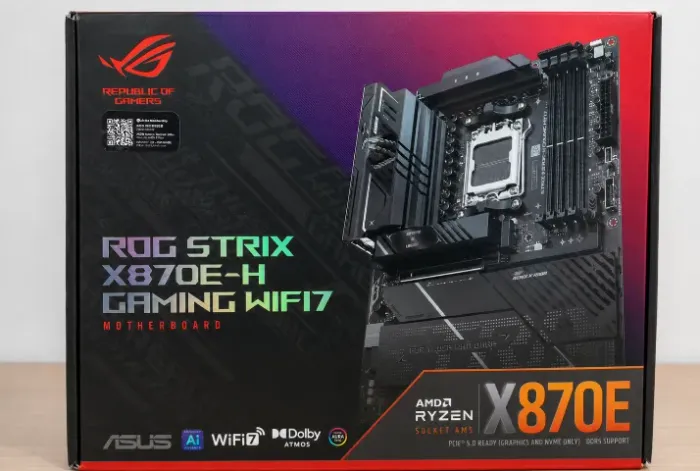PLACA MÃE AMD ROG STRIX X870E-H GAMING WIFI