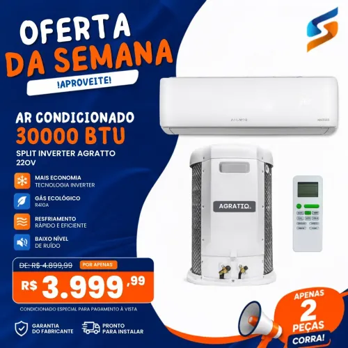 Ar condicionado 30.000 btus